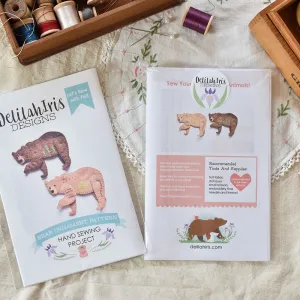 Bear Ornament Sewing Pattern