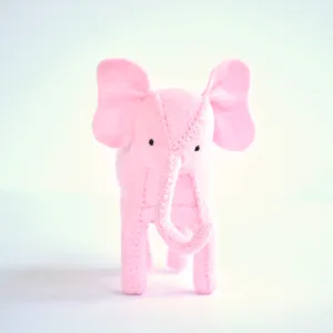 Pink Elephant Sewing Kit