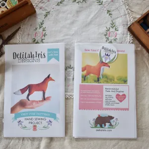 Felt Fox Sewing Pattern